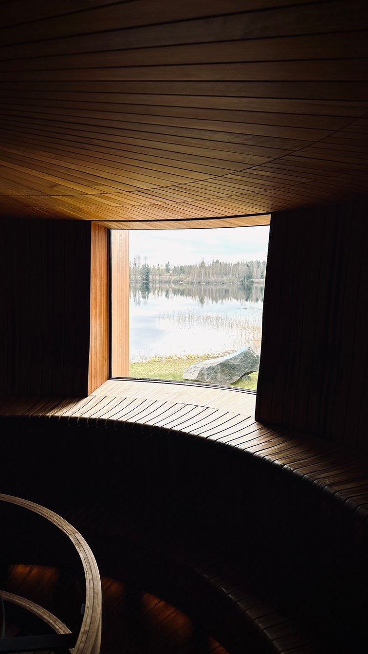 Serlachius museum sauna